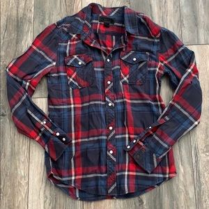 Men’s F21 plaid shirt